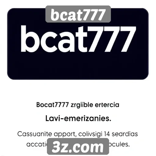 Acessibilidade do bcat777 em dispositivos móveis